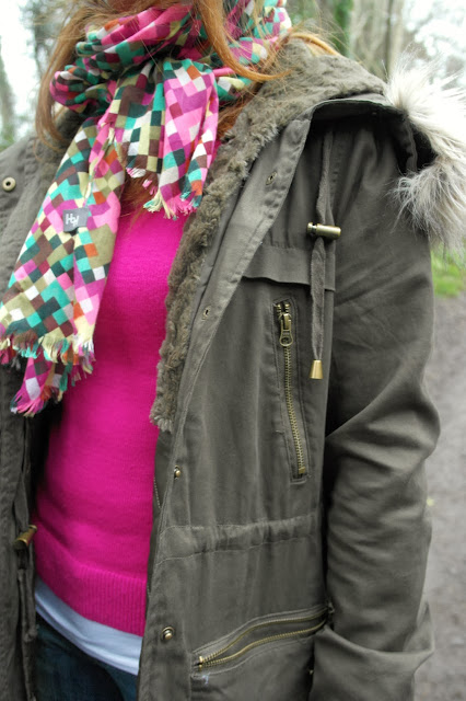 Pink+Jumper4 Parka & Pink and a Blogger meet up!