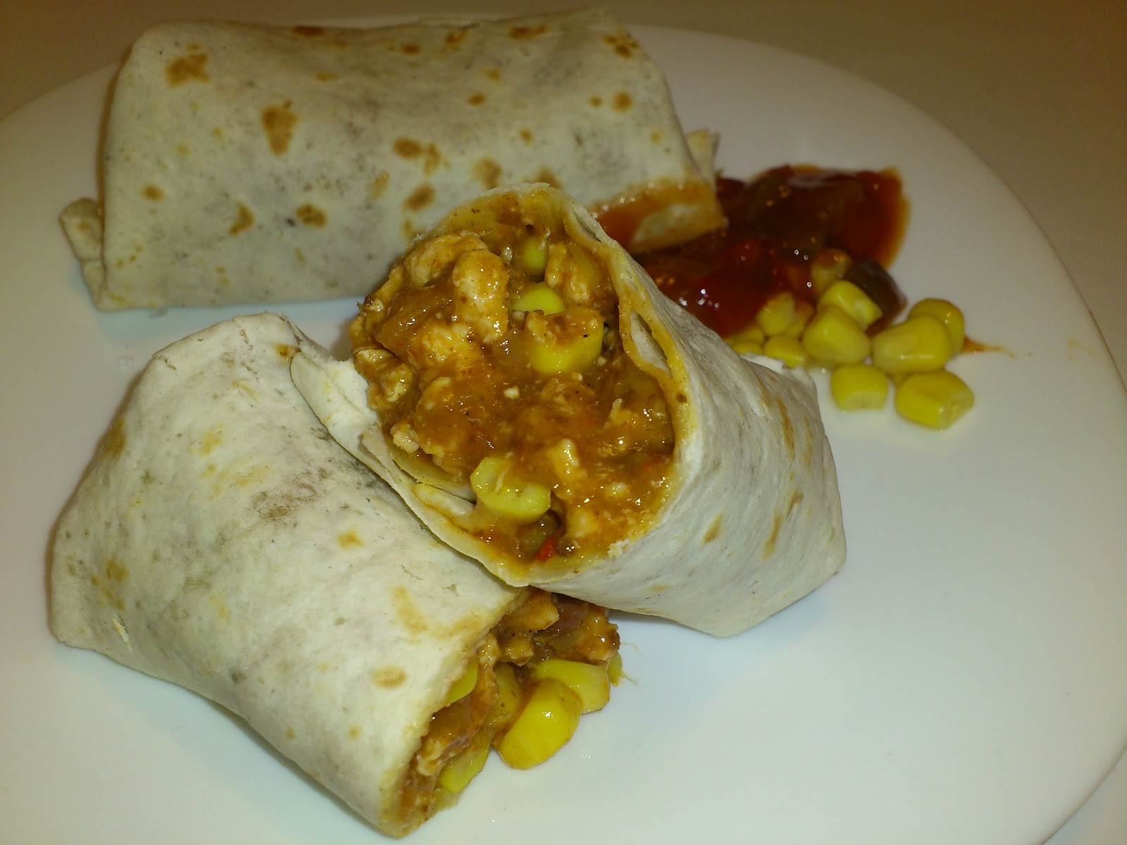 Hoy comemos las recetas de Perla BURRITOS DE POLLO Y PAVO