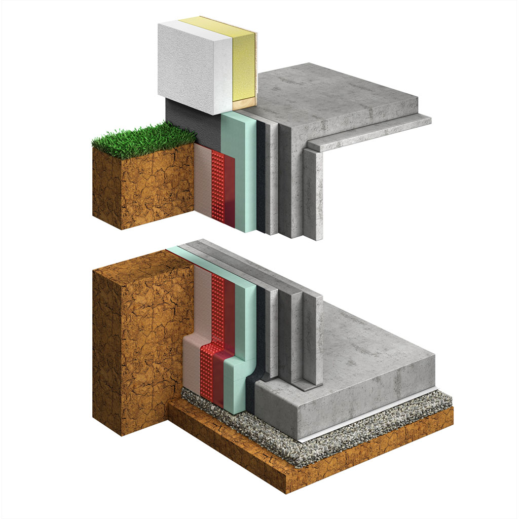 Wandaufbau Technische Illustration Und 3d Animation