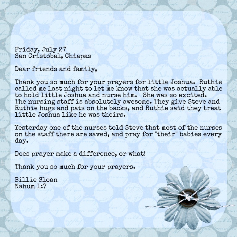 Outpouring Letters Outpouring Letters