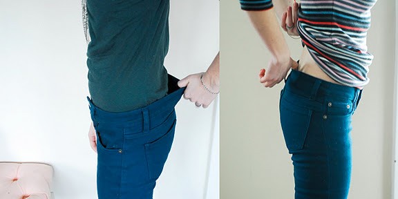 McKell's Closet: How to take in the waist on your jeans