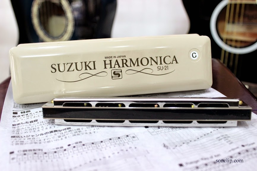 Kèn Harmonica Suzuki Tremolo Special SU21 (key C