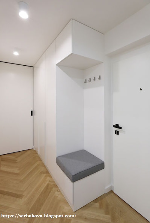 Недостатком квартиры был широкий коридор и небольшая ванная комната, после реконструкции все иначе