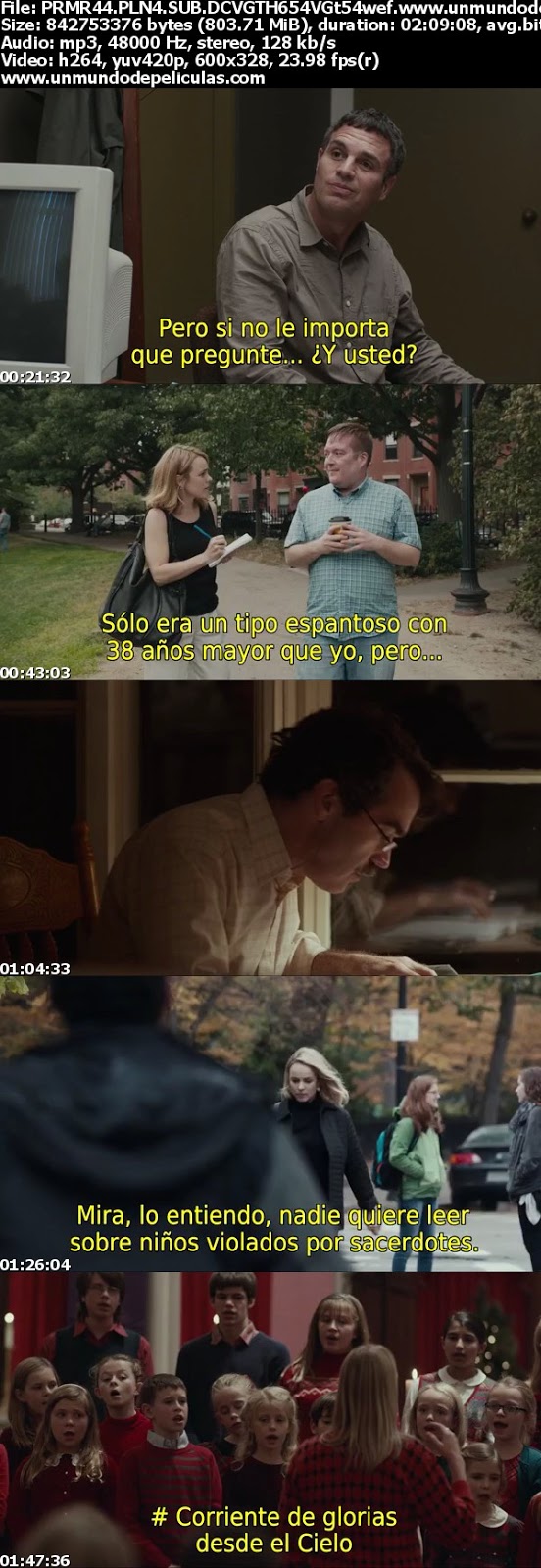 Capturas de la película.
