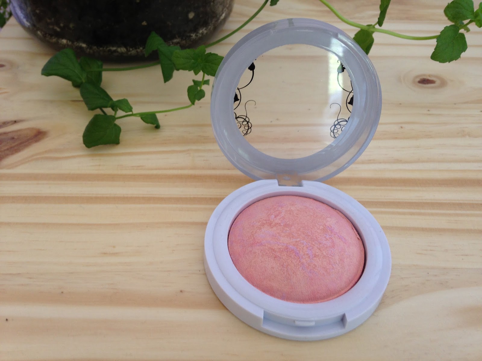 Review Hard Candy Blush Crush Baked Blush Five Broke Girls