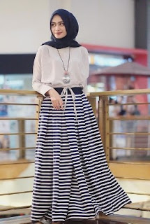Model Baju Atasan Dan Rok Panjang 2019 Atasan Dress Gamis Muslim