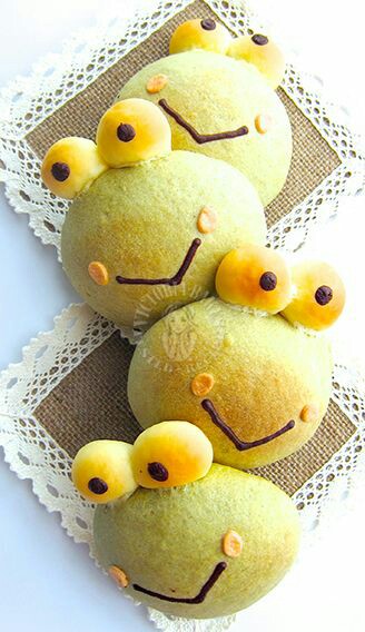 Japanese Green Tea Melon Bread Japanese Green Tea Melon Bread