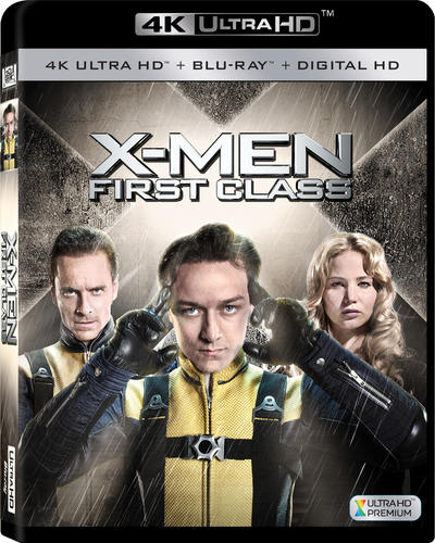 X-Men: First Class (2011) 2160p HDR BDRip Dual Latino-Inglés [Subt. Esp] (Ciencia Ficción. Aventuras)