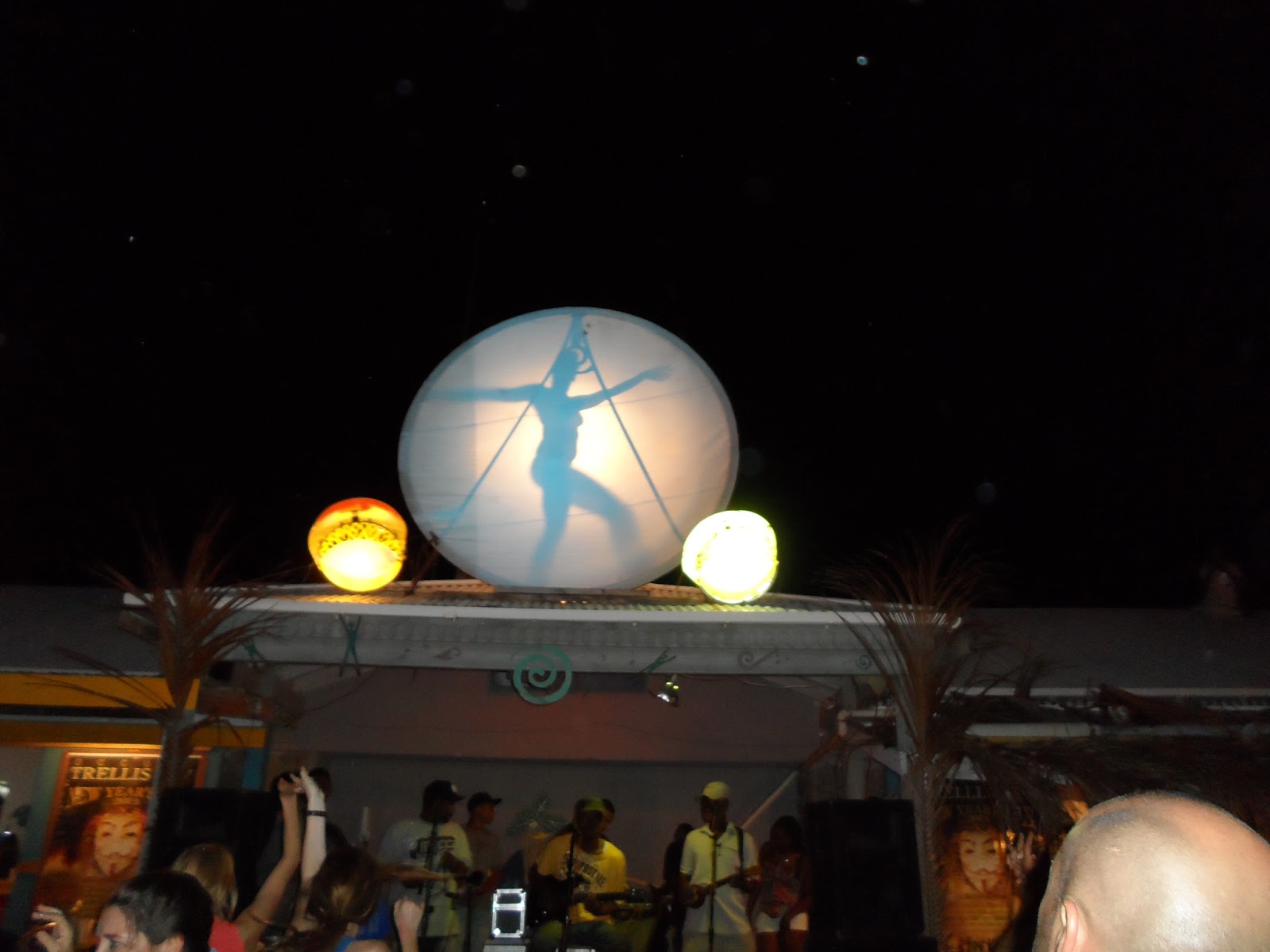 “To travel is to live.” Hans Christian Full moon party Trellis Bay, BVI