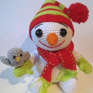 MUÑECO DE NIEVE AMIGURUMI 5757