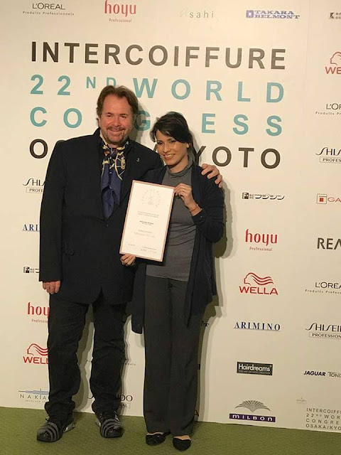 Samantha Kochhar with Mr.Klaus Peter Ochs Samantha Kochhar with Mr.Klaus Peter Ochs