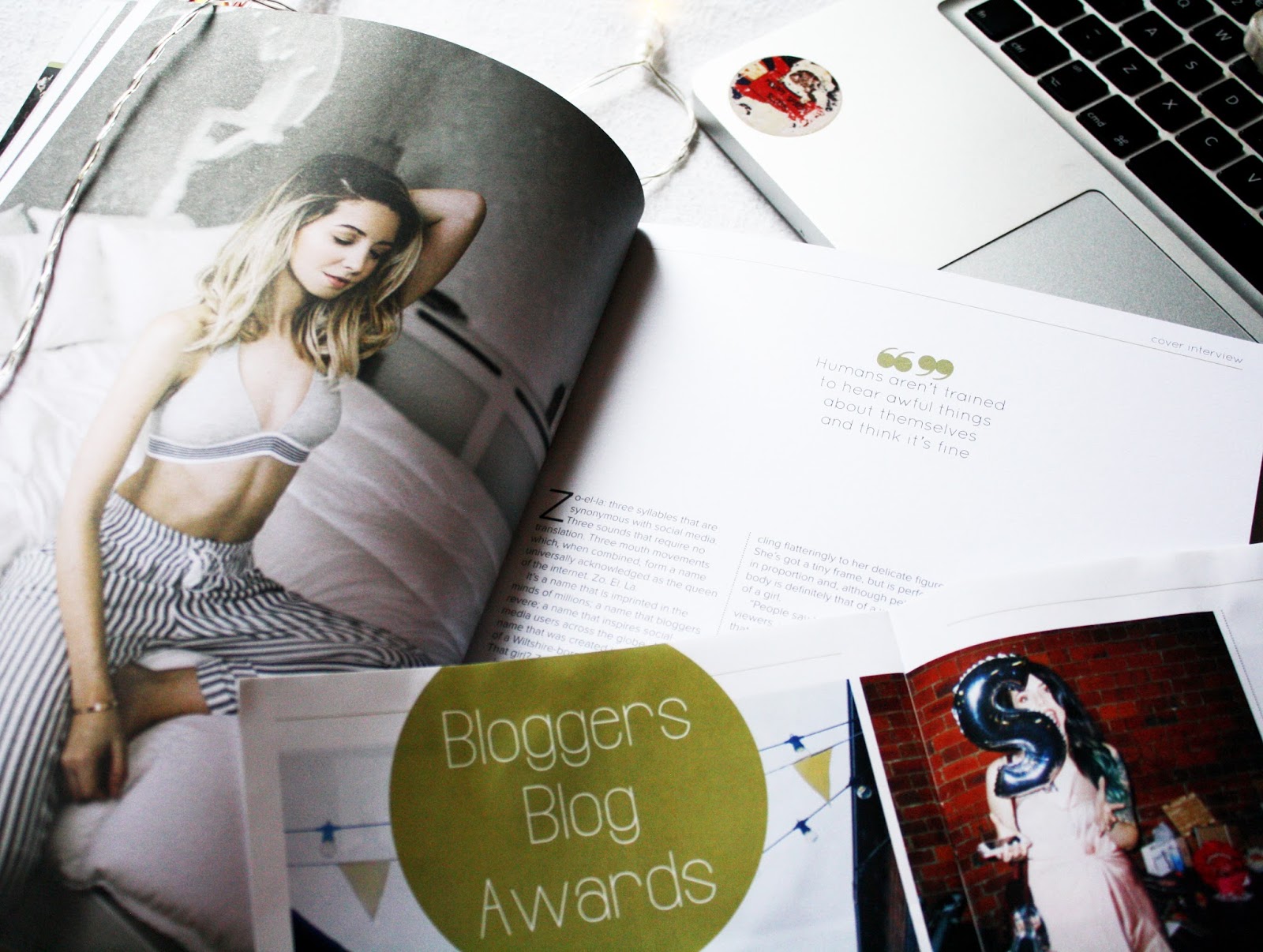 zoella in blogosphere magazine