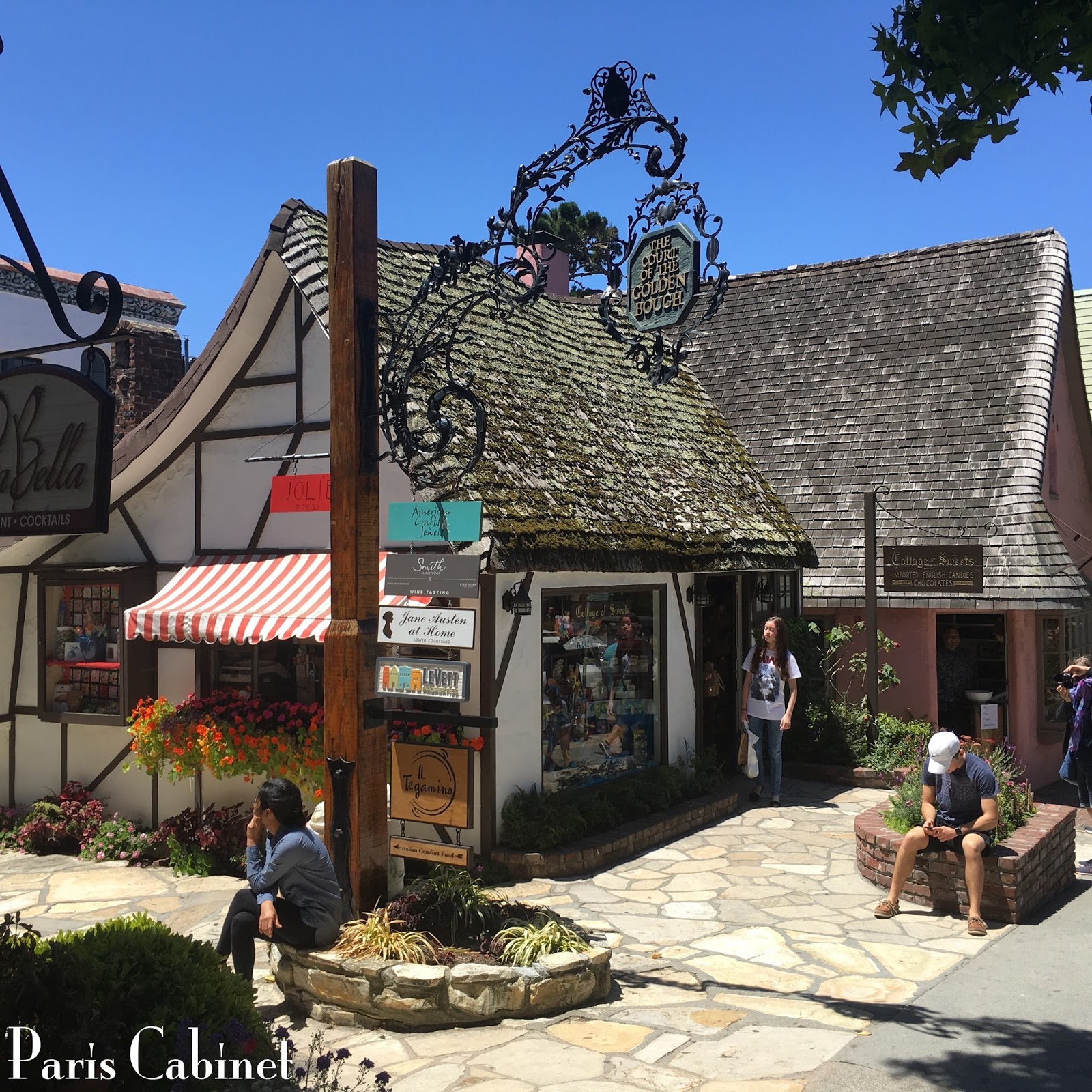 Paris Cabinet Cottage Of Sweets In Carmel By The Sea