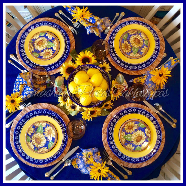 Sunflower Tablescape
