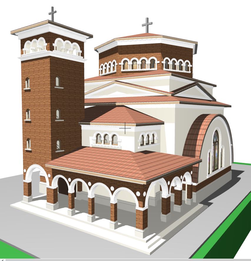 Biserica mare inchinata Sfantului Apostol si Evanghelist Ioan Teologul