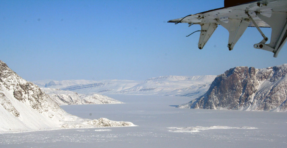 No Fixed Address Flight from Resolute to Grise Fiord