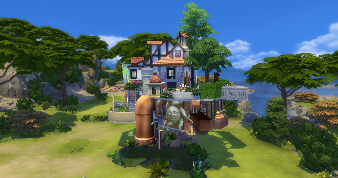 Howls Moving Castle บ้าน the sims 4