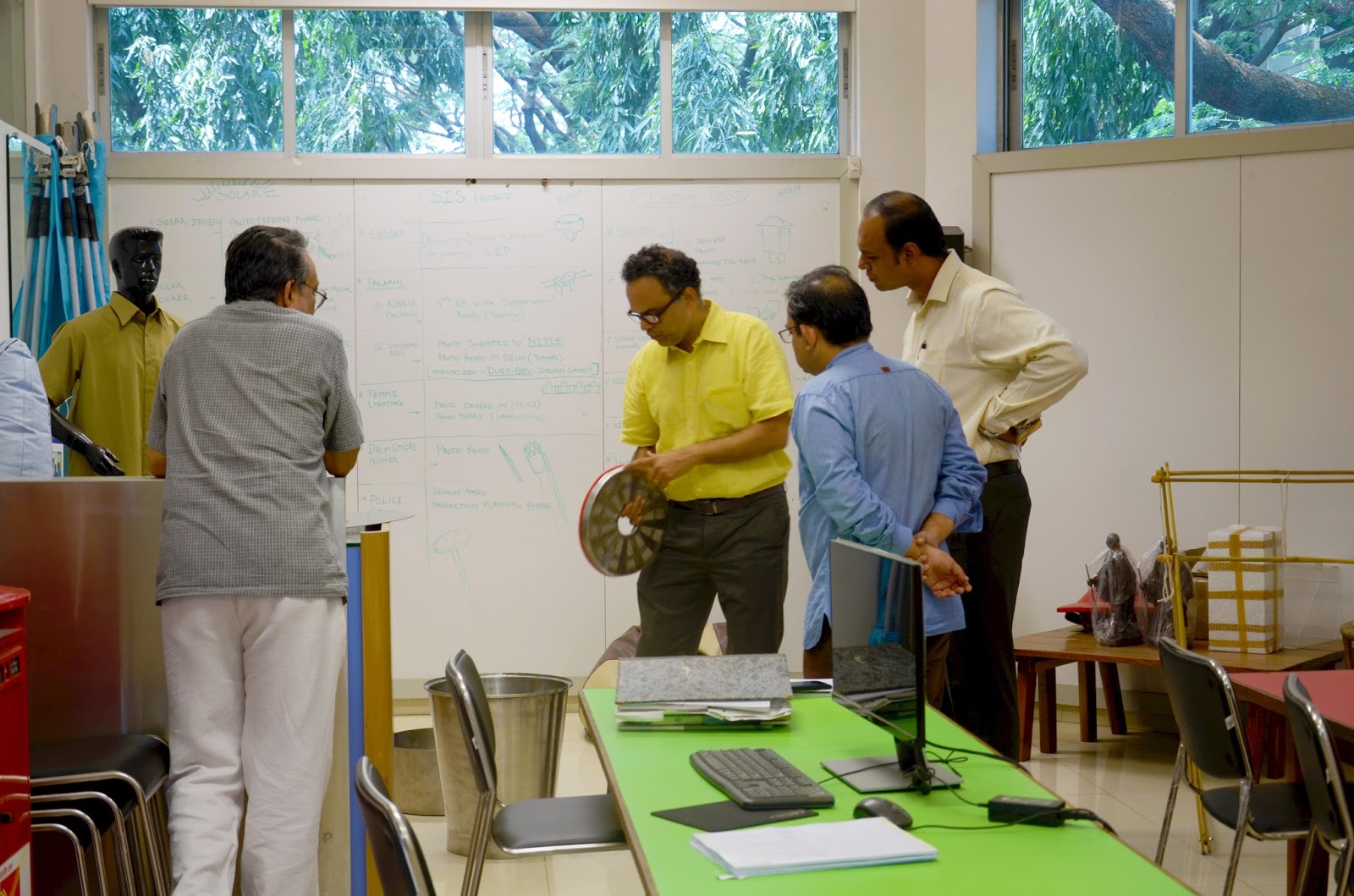 Shenoy Innovation Studio, IDC, IIT Bombay VIT Iniversity had visited