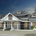 Sloping roof modern house with 4 bedrooms