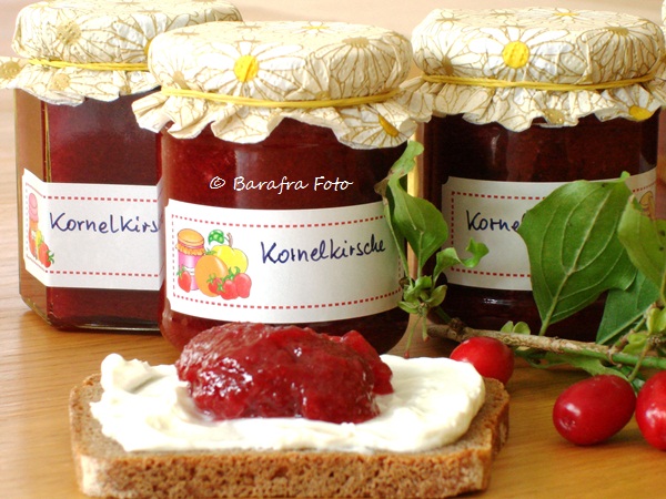 Koanelkirschen Konfitüre