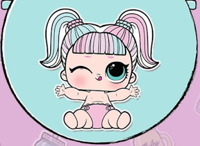 Lil Unicorn пупсик единорог Лол Сюрприз маленькие сестрички 3 серия волна 2 - фото Куколка L.O.L. Surprise Lil Sisters из клуба театральный