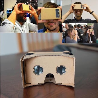 Óculos 3d Papelão Google Cardboard Realidade Virtual Vr DiY