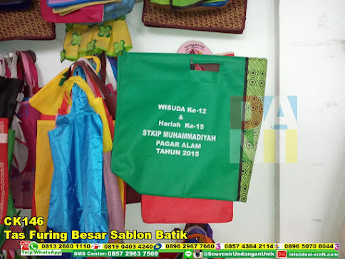 jual Tas Furing Besar Sablon Batik