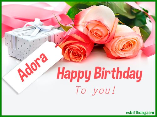 adora birthday