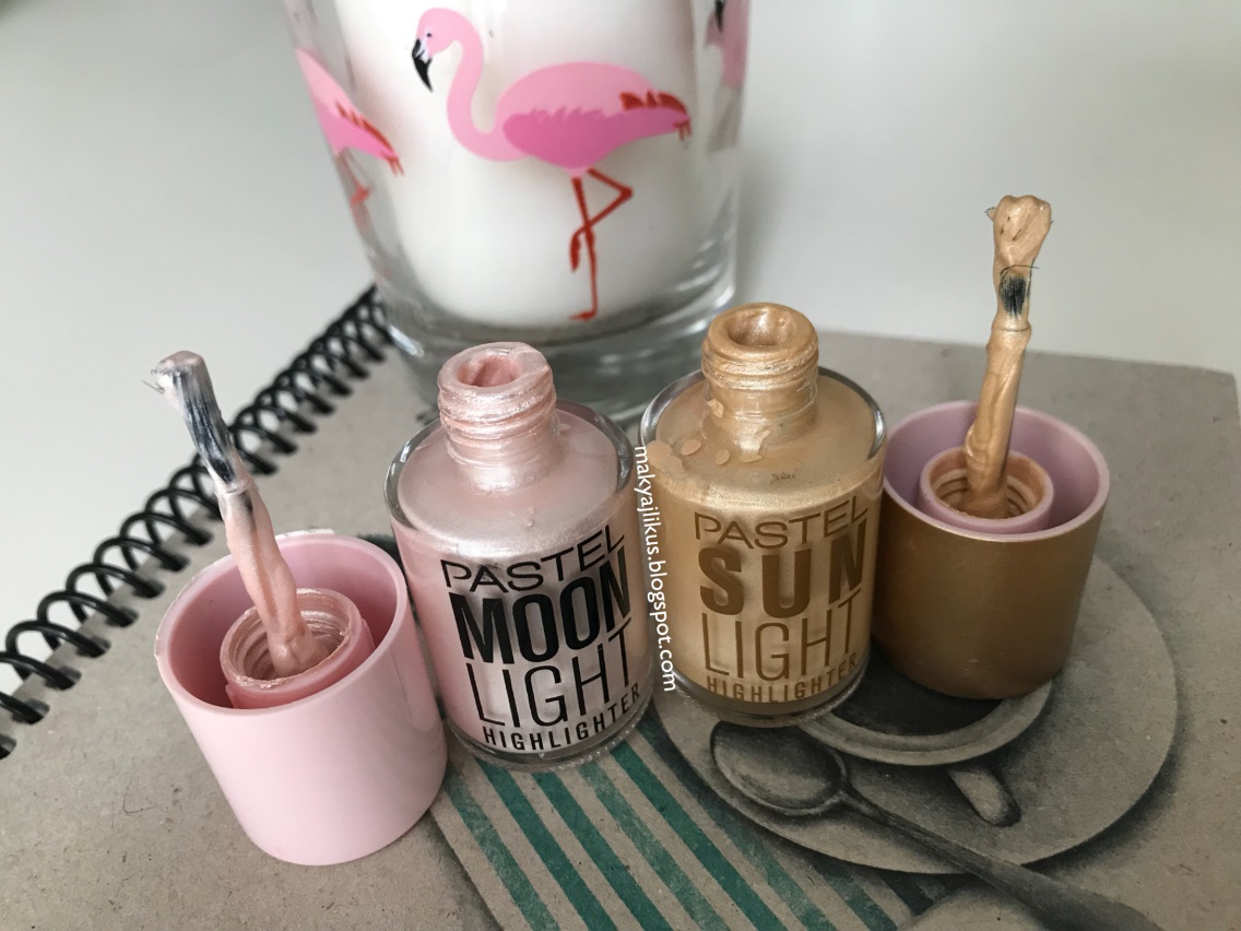 Pastel Moonlight & Sunlight Highlighter MakyajlıKuş Blog