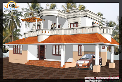 Home elevation design in 3D