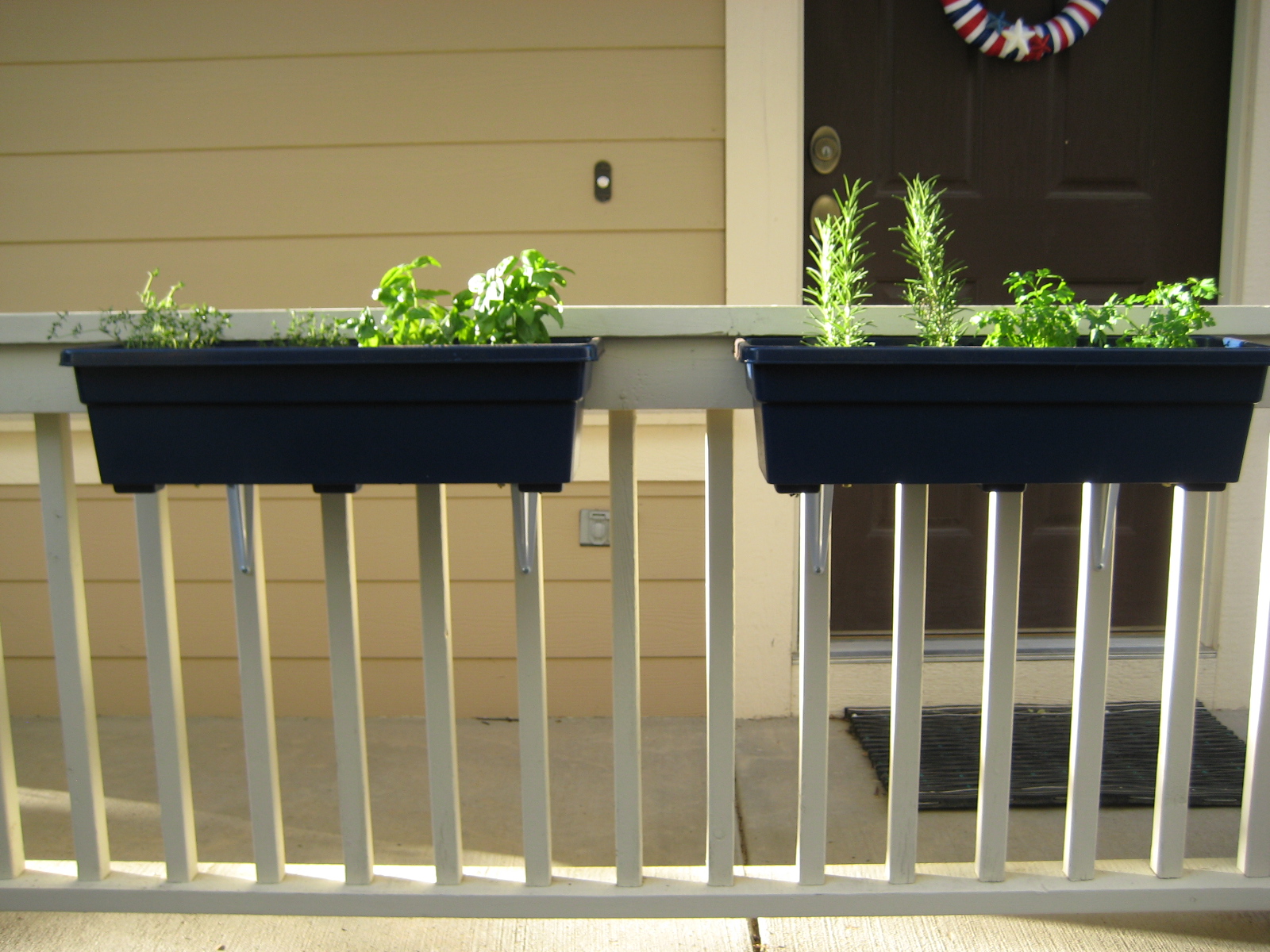 Handmade Homebody Window Box Herb Garden