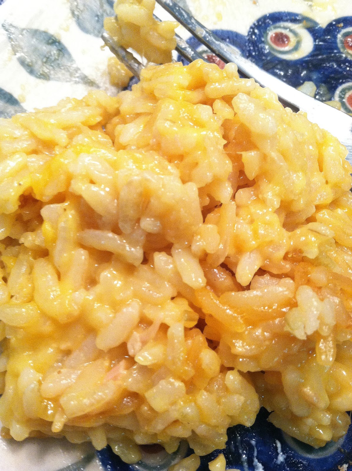 The Well Adjusted Chef Easy Cheesy Rice