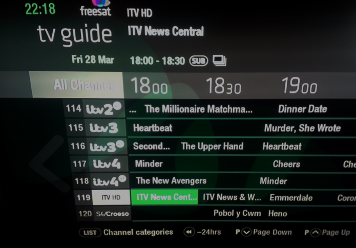 Further ITV HD regions added to Freesat - a516digital - How To Change Itv Region On Freesat