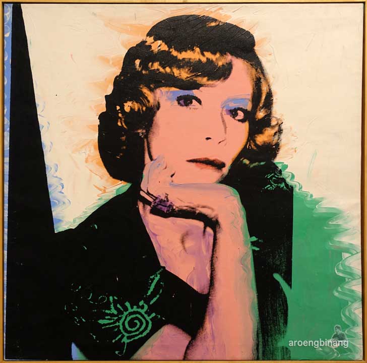 andy warhol portrait of madame smith