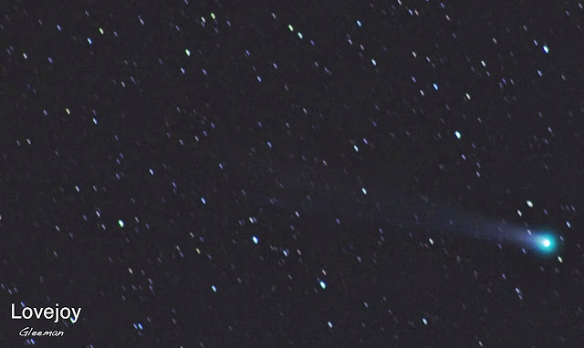 從小觀音山昇起的Lovejoy 彗星 / Pentax O-GPS1 從小觀音山昇起的Lovejoy 彗星 / Pentax O-GPS1
