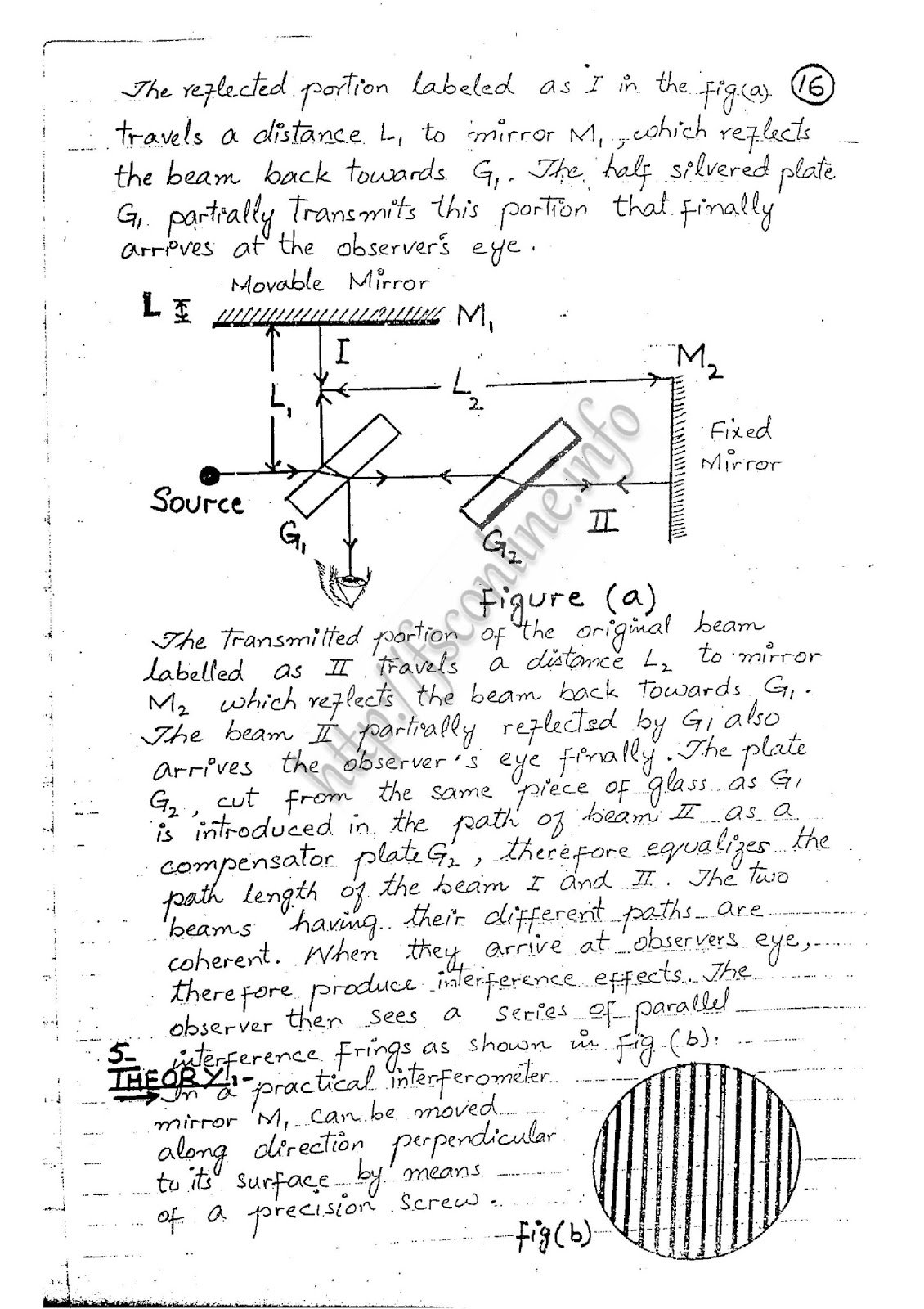 Physics Practicals CHAPTER 9 (PHYSICAL OPTICS)