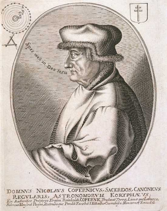 Portrait of Copernicus from Erasmus Reinhold's Collection