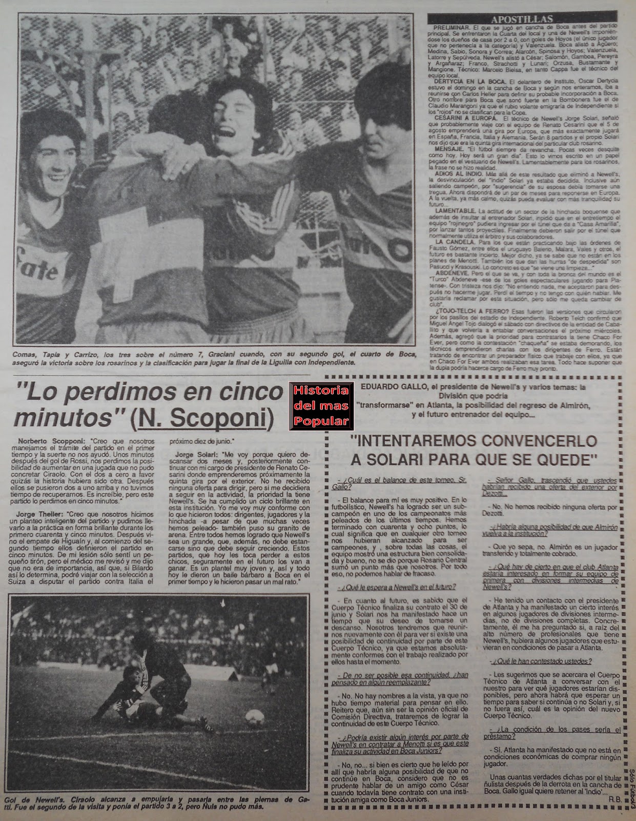 Historia del mas Popular Liguilla Pre Libertadores 1987