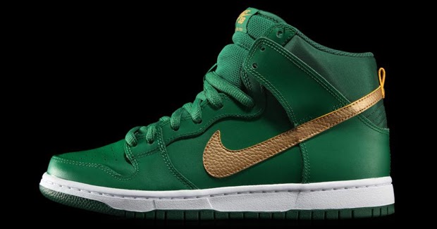 Fruition Clothing: Nike SB 2013 Dunk High Pro “St. Patrick’s Day”