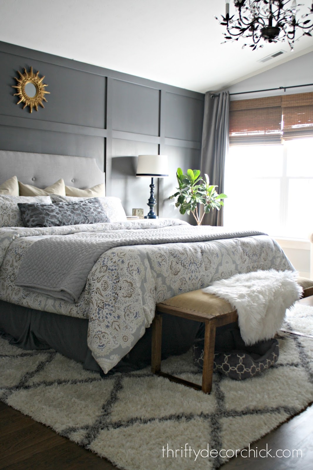 Make euro pillows with inexpensive drapes Thrifty Decor Chick