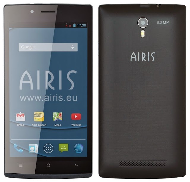 Smartphone AIRIS TM54QM de 5 pulgadas y Android 4.4 (KitKat), especificaciones e información principal