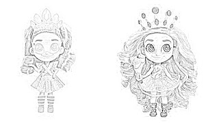 Hairdorables Dolls coloring pages coloring.filminspector.com