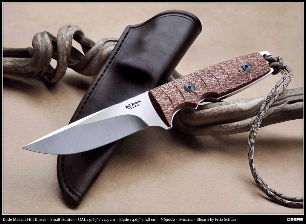 SERE KNIVES & PHOTOGRAPHY Hill Knives HK 1173 The Small Hunter