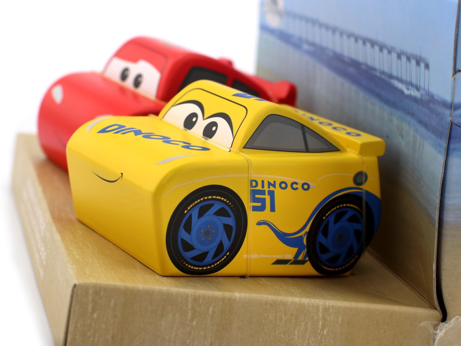 cars 3 disney store limited edition wooden collectibles 