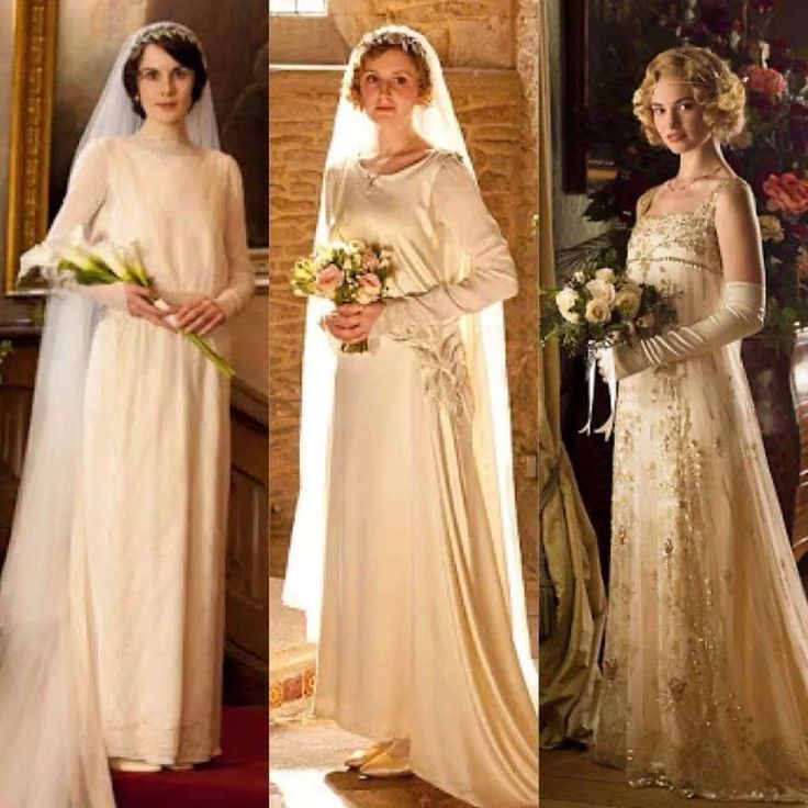 Cornelia Powell Bridal Inspiration From Downton Abbey The Ealingly British Downton Abbey Series Has Brought Us Some Beautiful 1920s Inspired Wedding Dresses Over Years In Season Three Lady Mary S