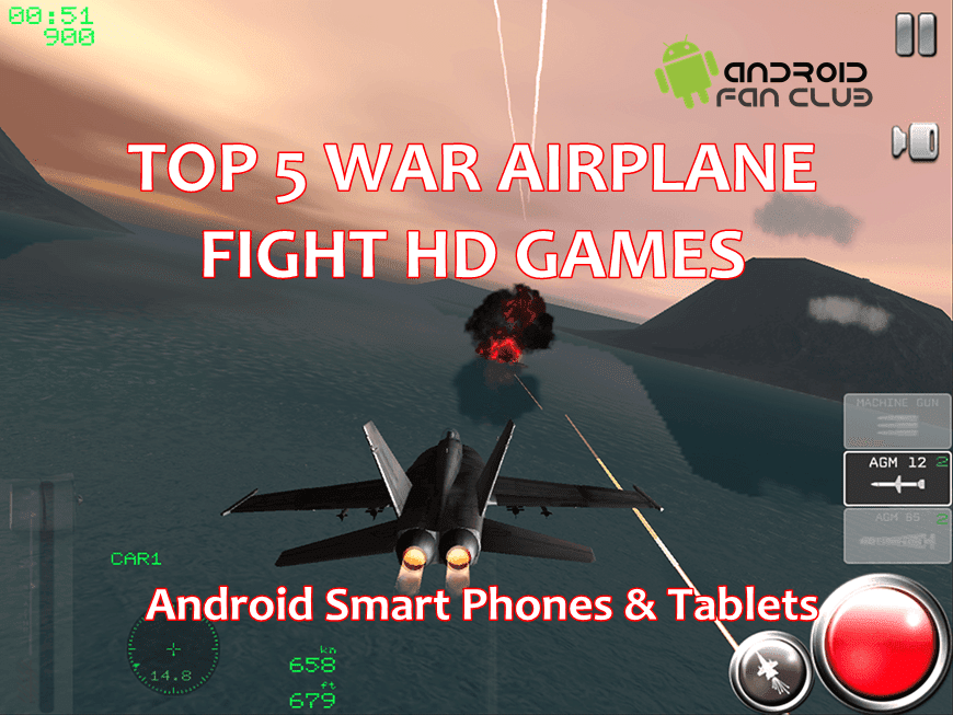 Top 5 Free War Airplane Fight HD Games For Android - Download APK Full