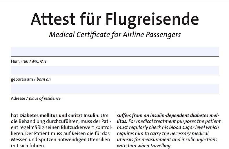ärztliche Bescheinigung Für Flugreisen Und Grenzkontrollen Metall pflegeratgeber.blogspot.com