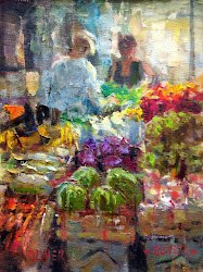 market farmers painting julie oliver ford paintings oil fine dailypainters talk dailypaintworks canvas landscape july paintworks daily