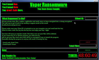 Vapor Ransomware шифровальщик-вымогатель