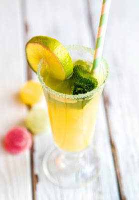Mocktail táo xanh